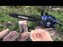 MOTOSIERRA PROFESIONAL HYUNDAI C/TACOMETRO DIGITAL, TAPA DE MAGNESIO Y DESARMADOR OCULTO - TECHNO700