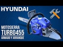 Motosierra de gasolina de 18" Hyundai TURBO455