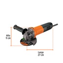 Esmeriladora angular 4-1/2", 700W, TRUPER PRO CÓDIGO: 14013 CLAVE: ESMA-4-1/2A12