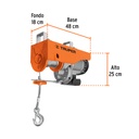 Polipasto eléctrico de 1000 kg, Truper CÓDIGO: 16848 CLAVE: POLE-1000