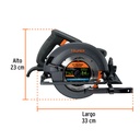 SIERRA CIRCULAR 7-1/4", 1800W, TRUPER INDUSTRIAL CÓDIGO: 11779 CLAVE: SICI-7-1/4N4