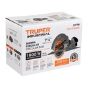SIERRA CIRCULAR 7-1/4", 1800W, TRUPER INDUSTRIAL CÓDIGO: 11779 CLAVE: SICI-7-1/4N4