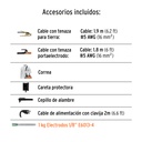 SOLDADORA INVERSORA 130A, BI-VOLTAJE 127/220V, TRUPER CÓDIGO: 11787 CLAVE: SOIN-110/130