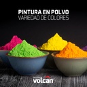 PINTURAS EN POLVO EL VOLCAN, BOLSA DE UNA LIBRA.