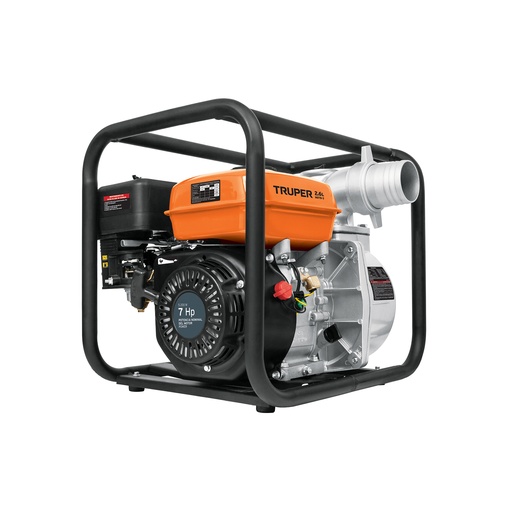 Motobomba autocebante 3" x 3" a gasolina 7 HP, TRUPER CÓDIGO: 17117 CLAVE: MOTB-3