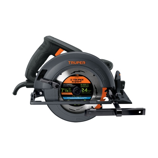 SIERRA CIRCULAR 7-1/4", 1800W, TRUPER INDUSTRIAL CÓDIGO: 11779 CLAVE: SICI-7-1/4N4