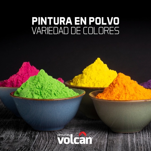 PINTURAS EN POLVO EL VOLCAN, BOLSA DE UNA LIBRA.